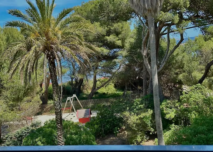 Pinede Vue Acces Direct A La De La Badine Clim Jacuzzi Piscine Apartament