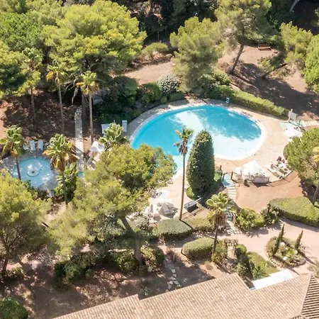 شقة Pinede Plage 5 Personnes Climatisation Vue Mer Et Parc