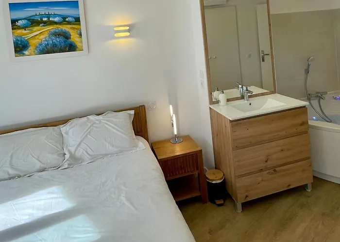 Pinede Vue Accés Direct à La De La Badine Clim Jacuzzi Piscine